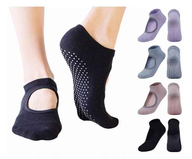 Pack De 4 Calcetines De Yoga Halter