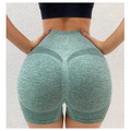 Pantalones Verde Cortos Para Yoga - Velyzo