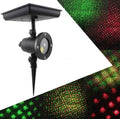 luces solar navidad laser
