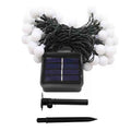 luces navidad solar 5m 20led