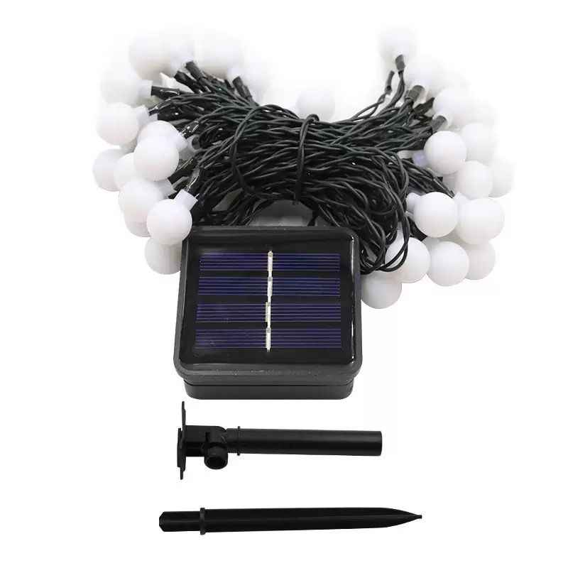 luces navidad solar 5m 20led