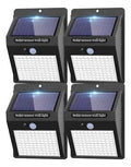 Luces LED solares para exteriores 4pack