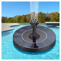 Fuente De Agua Solar Flotante Para Pisci