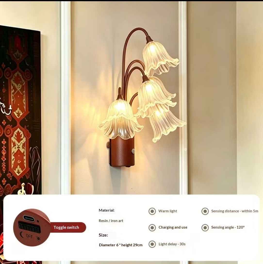 Lámpara de Pared Ambiental para Balcón y Hogar