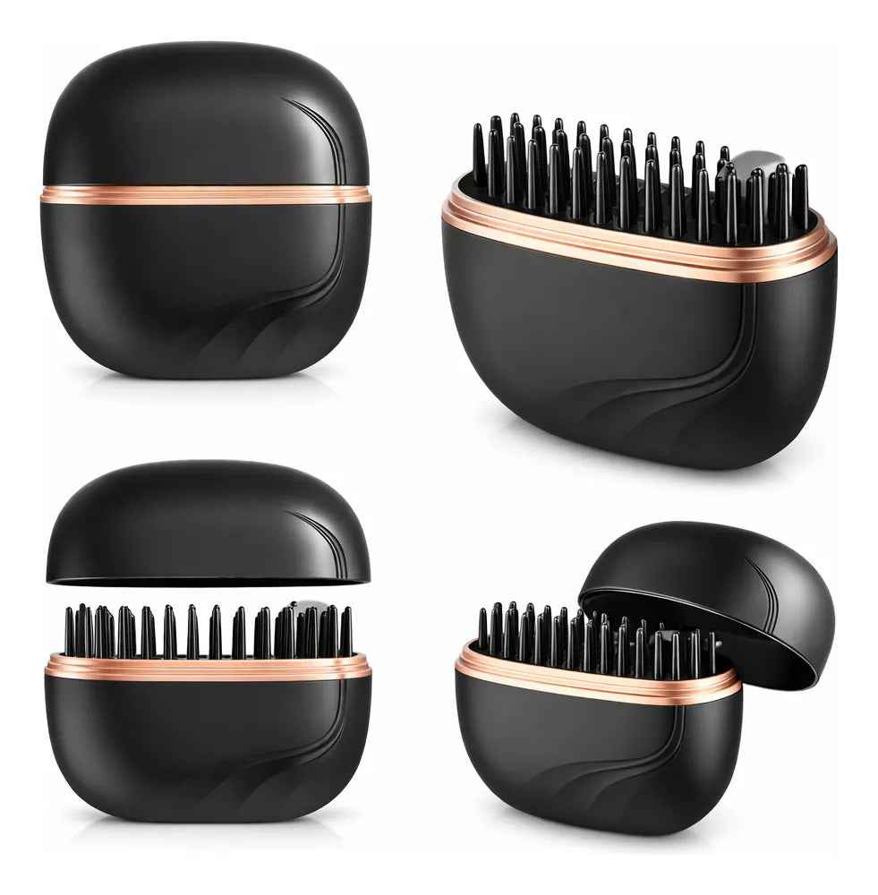 Peine Anti-Frizz Portátil Recargable